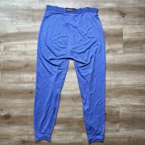 Patagonia Capilene Pants Size Small Blue Base Layer Outdoors Hiking Made In USA‎